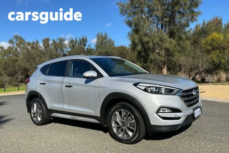 Silver 2017 Hyundai Tucson Wagon Elite (fwd)