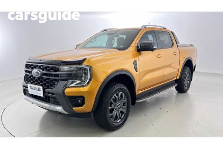 Yellow 2022 Ford Ranger Double Cab Pick Up Wildtrak 2.0 (4X4)