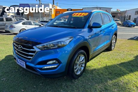 Blue 2017 Hyundai Tucson Wagon Active (fwd)