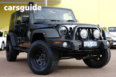Grey 2008 Jeep Wrangler Softtop Unlimited Sport (4X4)