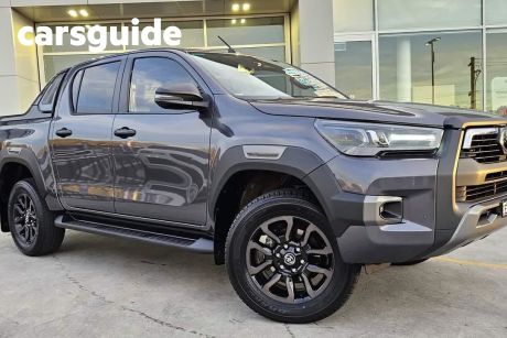 Grey 2021 Toyota Hilux Double Cab Pick Up Rogue (4X4)