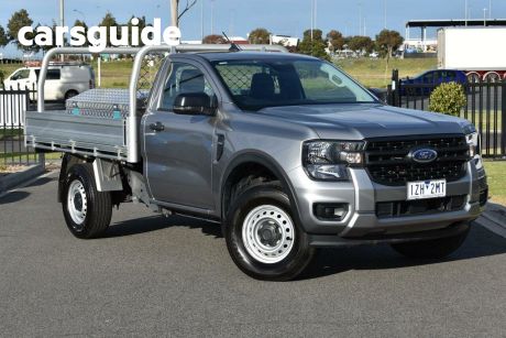 Silver 2023 Ford Ranger Double Cab Chassis XL 2.0 HI-Rider (4X2)