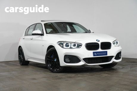 White 2018 BMW 125I Hatchback M-Sport