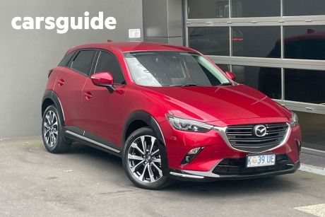 Red 2022 Mazda CX-3 Wagon Stouring (fwd)