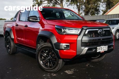 Red 2024 Toyota Hilux Double Cab Pick Up Rogue 48V (4X4)