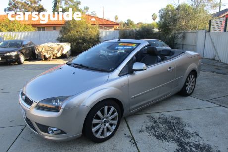 Silver 2007 Ford Focus Cabriolet Coupe-Cabriolet