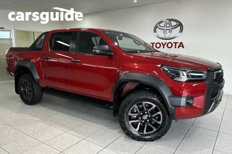 Red 2022 Toyota Hilux Ute Tray 4x4 Rogue 2.8L T Double