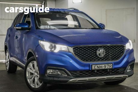 Blue 2021 MG ZS Wagon Excite