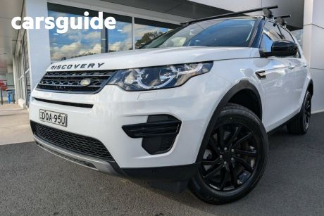 White 2017 Land Rover Discovery Sport Wagon TD4 150 SE 5 Seat