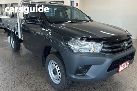 Grey 2023 Toyota Hilux Cab Chassis Workmate HI-Rider (4X2)
