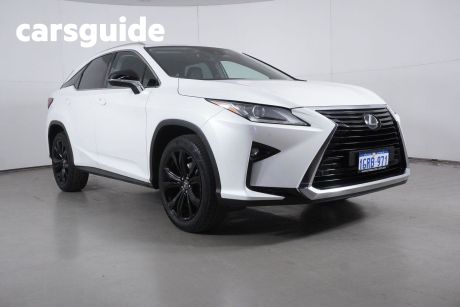 White 2018 Lexus RX300 Wagon Crafted Edition