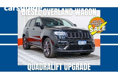 Black 2021 Jeep Grand Cherokee Wagon S-Overland (4X4)