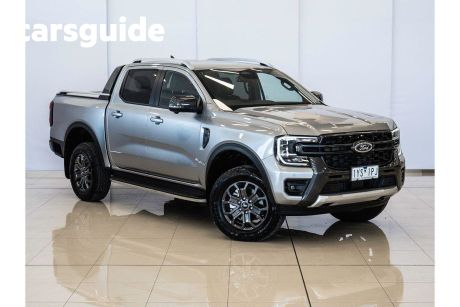 Silver 2023 Ford Ranger Double Cab Pick Up Wildtrak 2.0 (4X4)