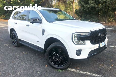 White 2024 Ford Everest Wagon Sport (4WD)