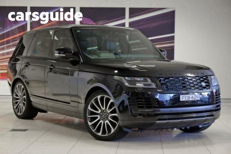 Black 2019 Land Rover Range Rover Wagon Vogue SDV6 (202KW)
