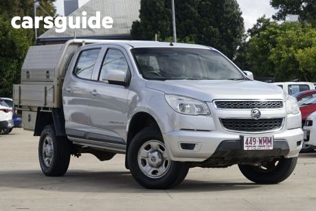 Silver 2016 Holden Colorado Crew Cab Chassis LS (4X4)