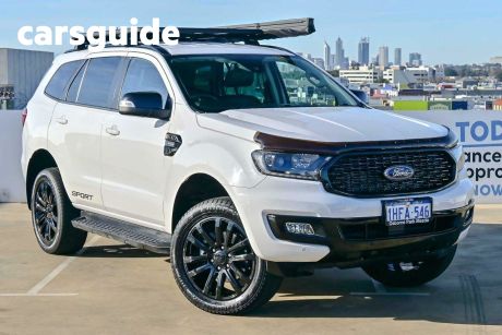 White 2021 Ford Everest Wagon Sport (4WD)