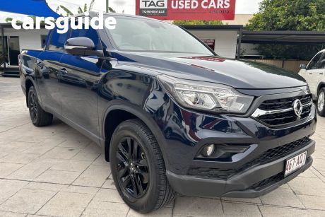 Blue 2020 Ssangyong Musso Dual Cab Utility Ultimate