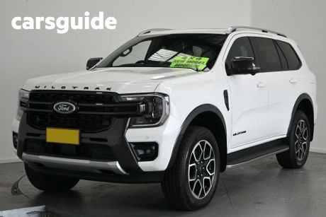 White 2023 Ford Everest Wagon Wildtrak Special Edition (4WD)