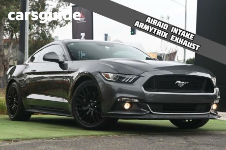 Grey 2016 Ford Mustang Coupe Fastback GT 5.0 V8