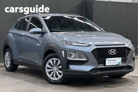 Silver 2018 Hyundai Kona Wagon GO (fwd)