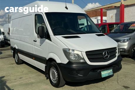 White 2017 Mercedes-Benz Sprinter Commercial 313CDI High Roof LWB 7G-Tronic