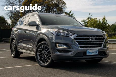 Grey 2018 Hyundai Tucson Wagon Elite Crdi (awd)