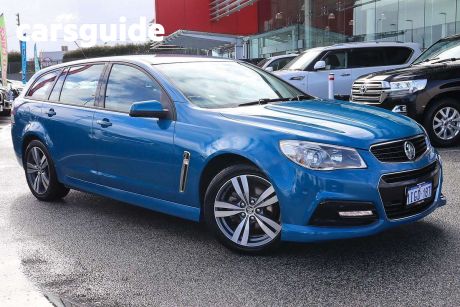 Blue 2015 Holden Commodore Sportswagon SV6