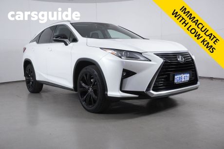 White 2018 Lexus RX300 Wagon Crafted Edition