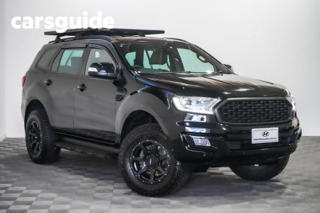 Black 2018 Ford Everest Wagon Titanium (4WD) (5 YR)