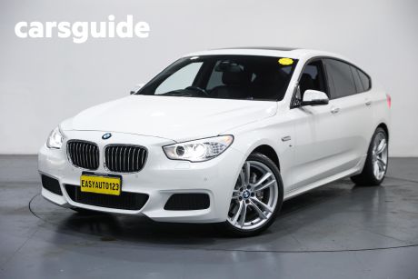 White 2015 BMW 520D Coupe Gran Turismo Luxury Line