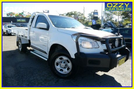 White 2014 Holden Colorado Cab Chassis LX (4X2)