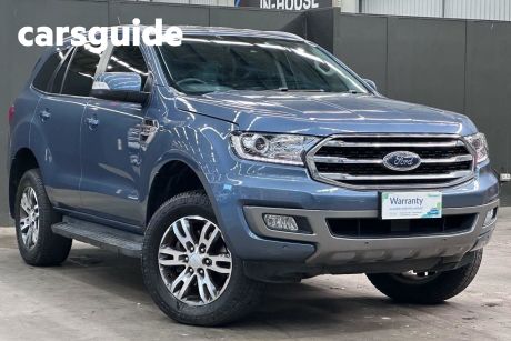 Blue 2018 Ford Everest Wagon Trend (rwd 7 Seat)