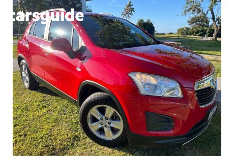 Red 2015 Holden Trax Wagon LS