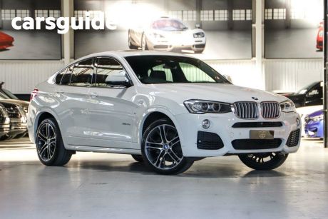 White 2017 BMW X4 Coupe Xdrive 35D