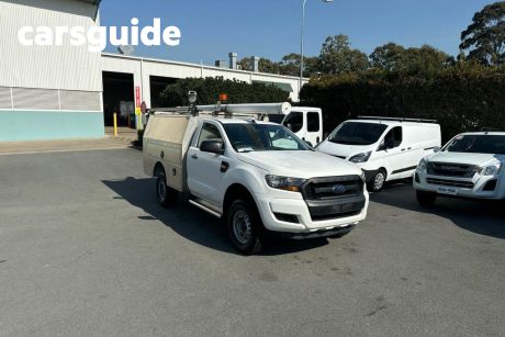 White 2018 Ford Ranger Cab Chassis XL 3.2 (4X4)