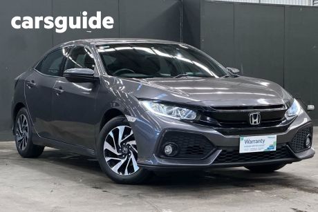 Grey 2017 Honda Civic Hatchback VTI-S