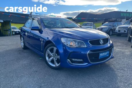 Blue 2016 Holden Commodore Sedan SV6
