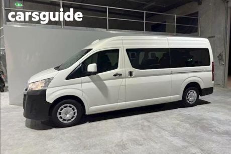 White 2022 Toyota Hiace Commercial Commuter
