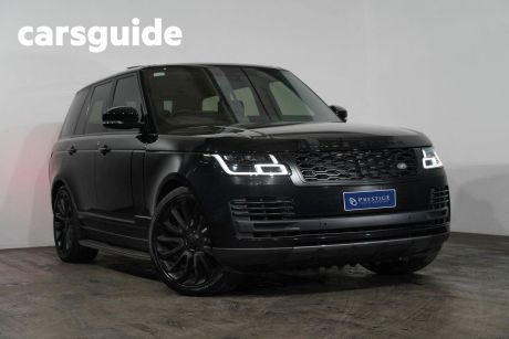 Black 2018 Land Rover Range Rover Wagon Vogue TDV6