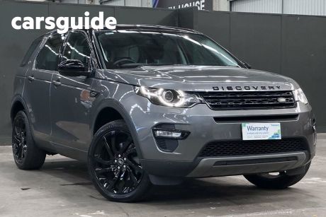 Grey 2016 Land Rover Discovery Sport Wagon TD4 180 HSE Luxury 5 Seat