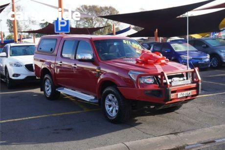 Red 2009 Ford Ranger Dual Cab Pick-up XLT (4X4)