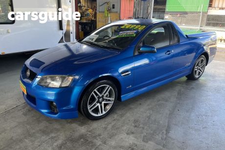 Blue 2010 Holden Commodore Ute Tray SS