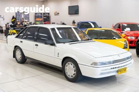 White 1987 Holden Calais Sedan