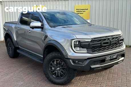 Silver 2022 Ford Ranger Double Cab Pick Up Raptor 3.0 (4X4)