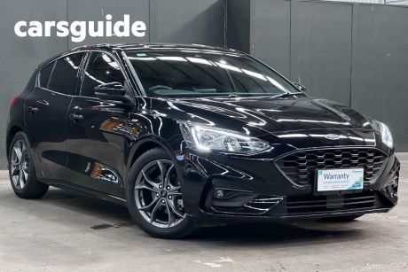 Black 2018 Ford Focus Hatchback ST-Line