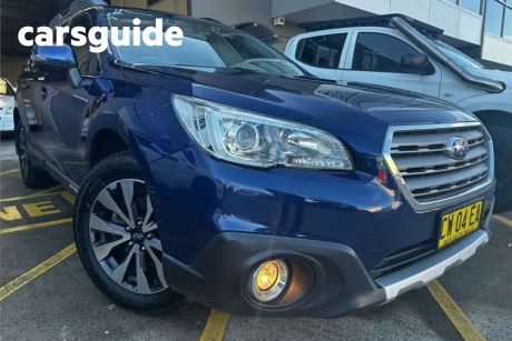 Blue 2017 Subaru Outback Wagon 2.5I