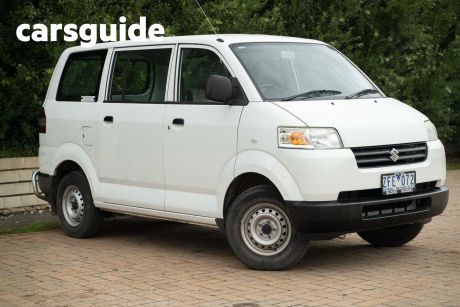 White 2012 Suzuki APV Van