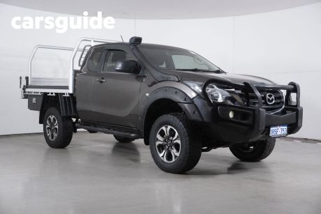 Brown 2019 Mazda BT-50 Freestyle Cab Chassis XT (4X4) (5YR)