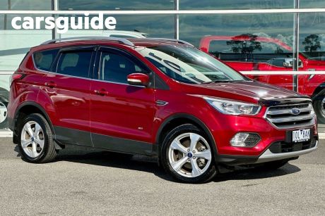 Red 2018 Ford Escape Wagon Trend (awd)